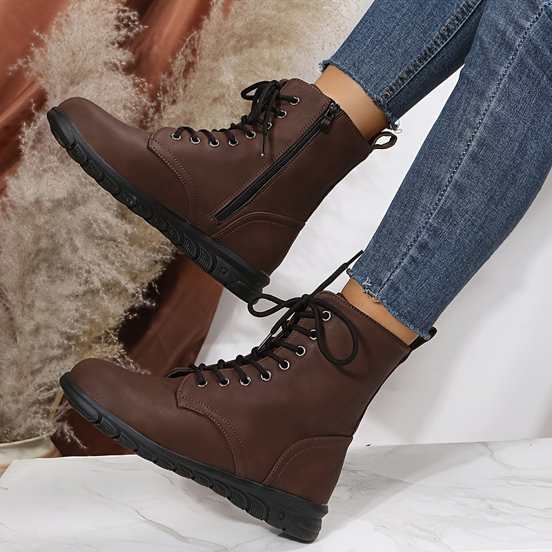Women's Ankle Flat Boots