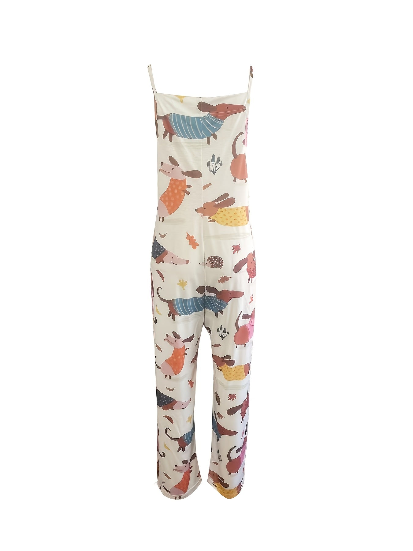 Dachshund Strap Back Jumpsuit
