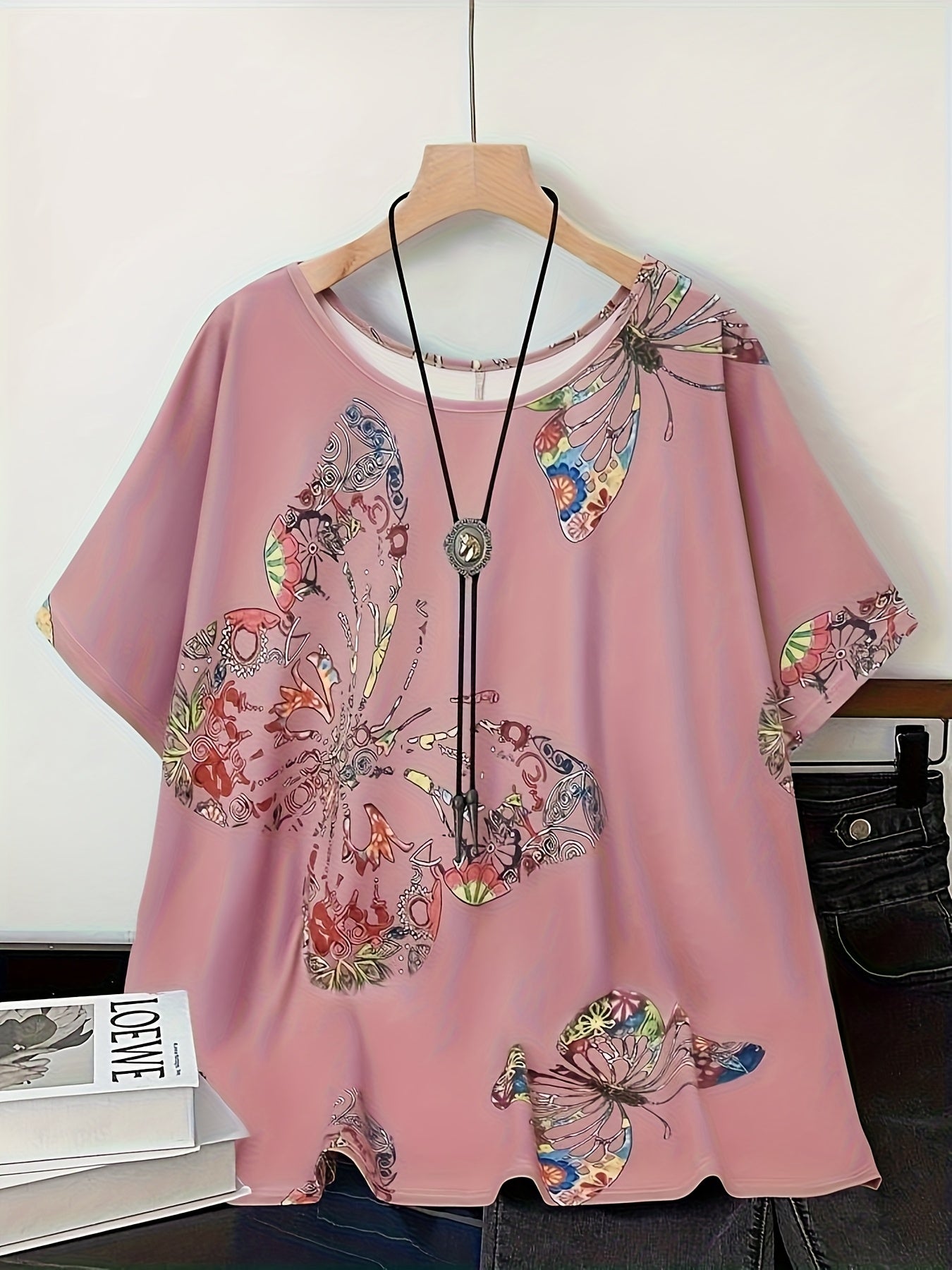 Butterfly Print T-Shirt