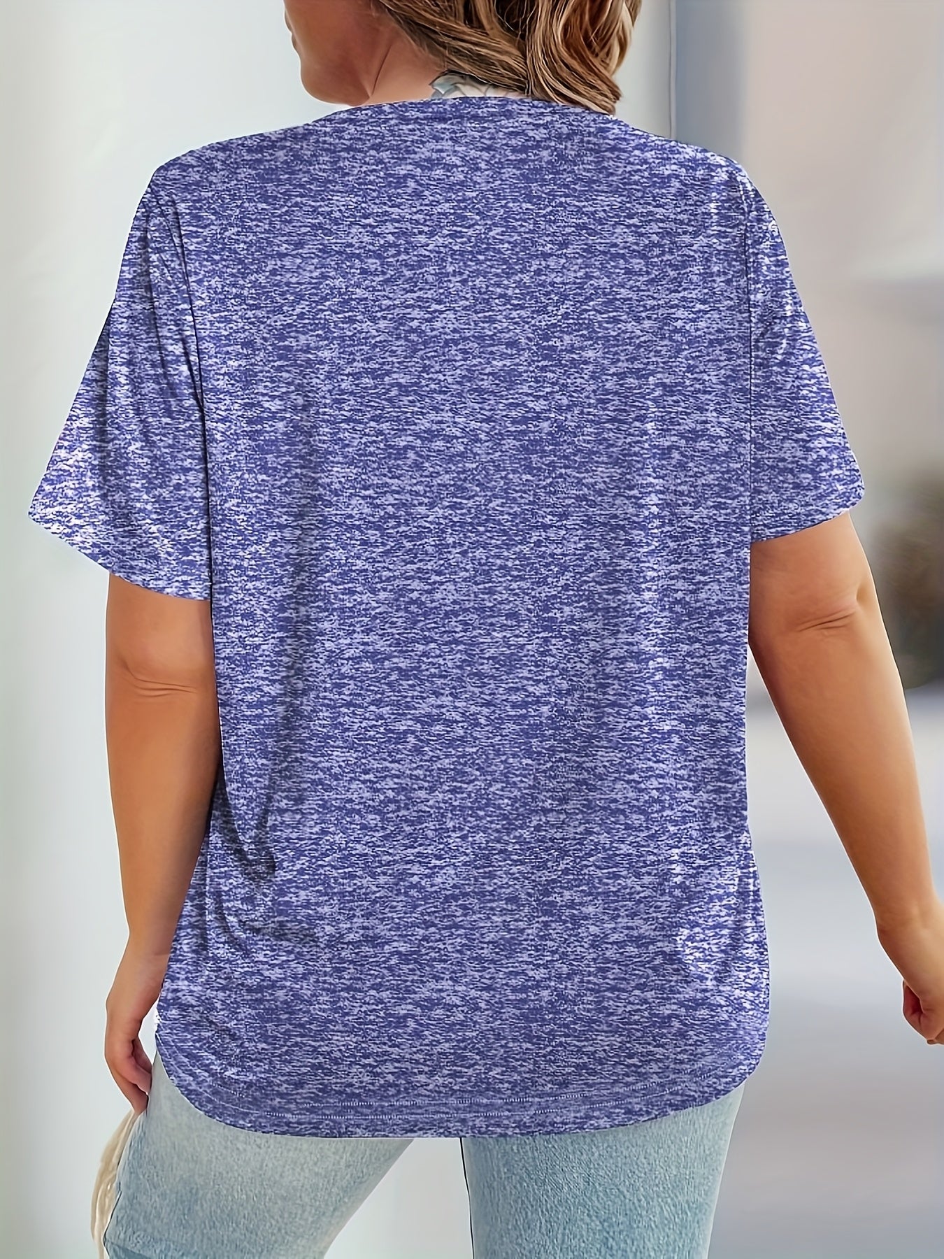 Floral V-Neck T-Shirt