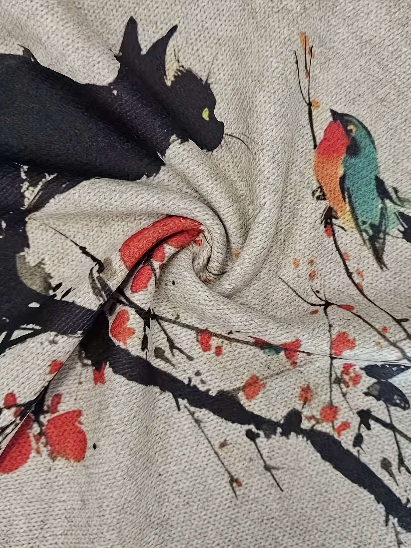 Artistic Animal Detail Vest