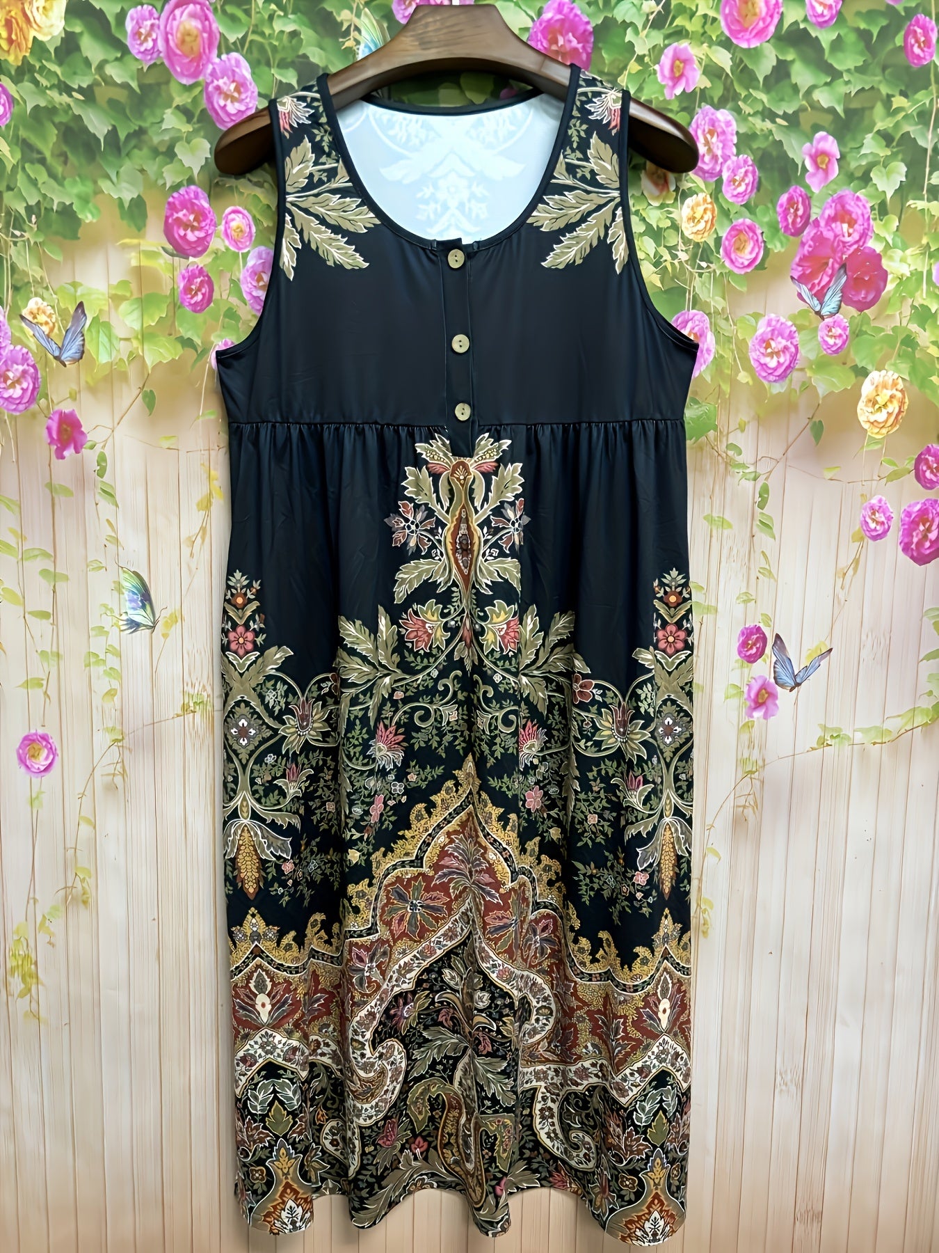 Serena Boho Mandala Summer Dress