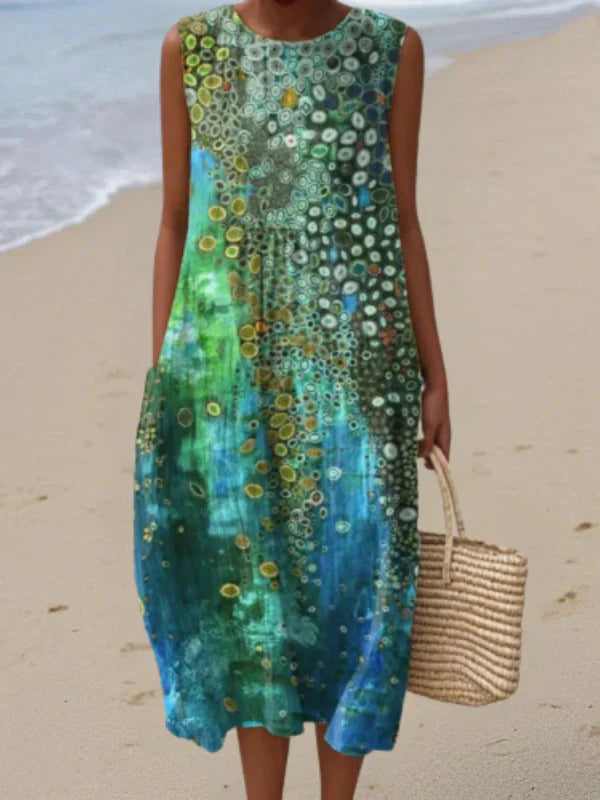 Belle | Boho Midi Dress