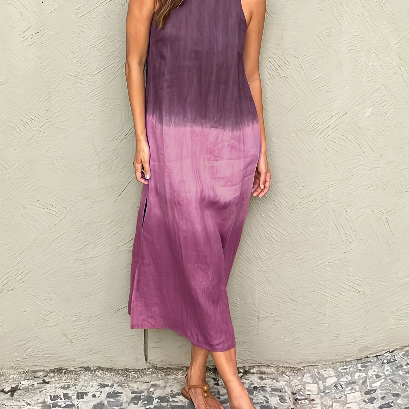 Linen Sleeveless Dress
