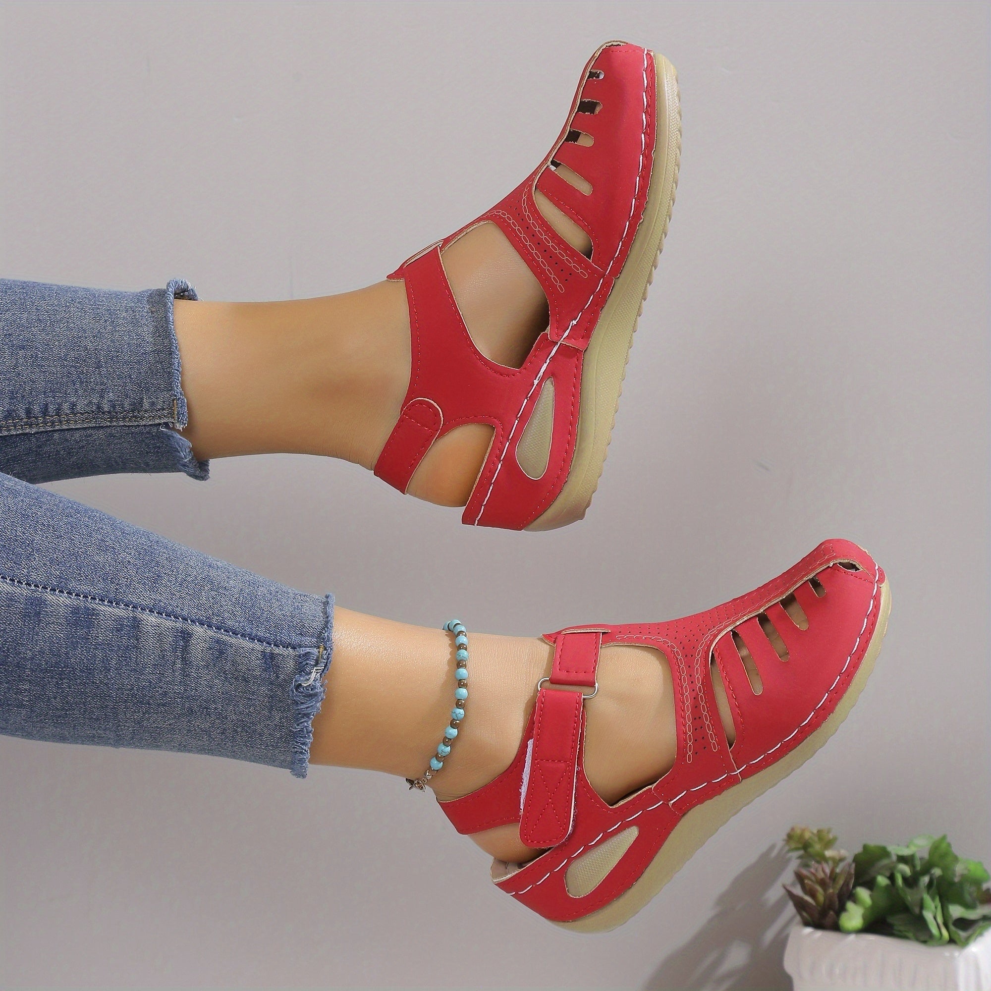 Orthopedic Platform Wedge Sandals