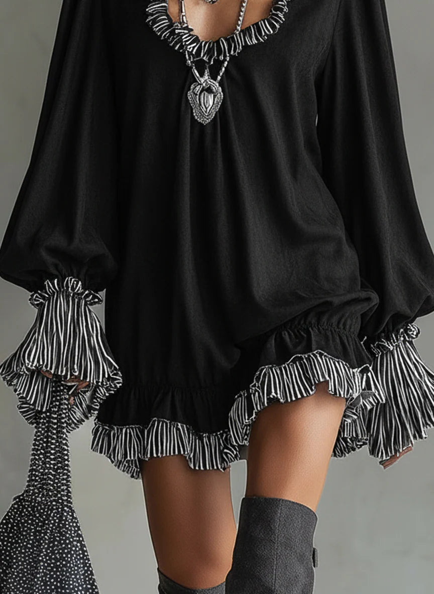 Aria | Ruffled Mini Dress