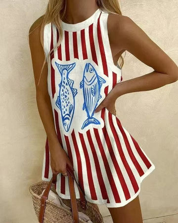 Pearl™ Linen Mini Dress