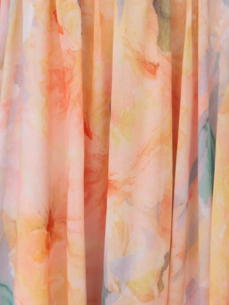 Peach | Blossom Dress