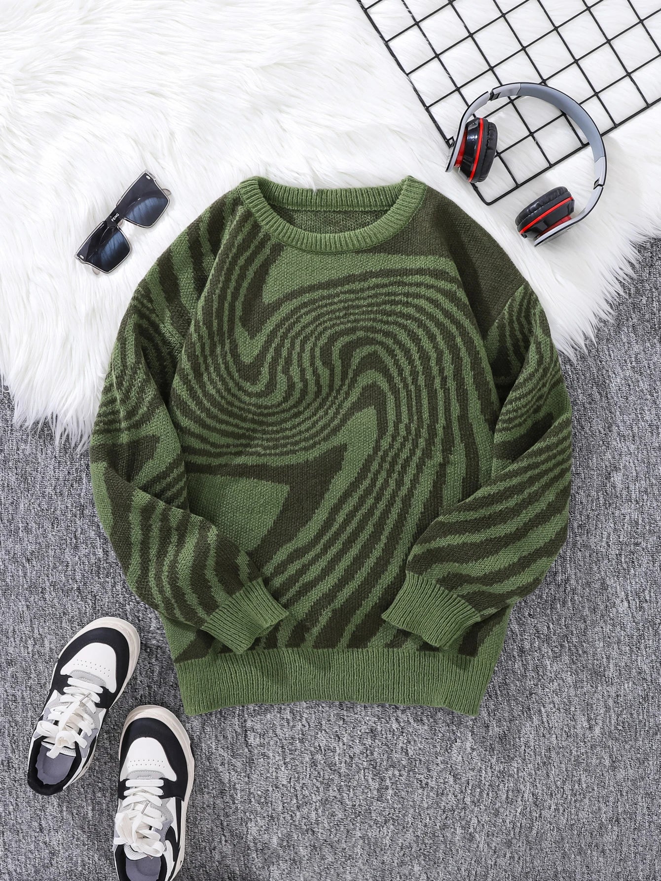 Mason | Maze Jacquard Pullover