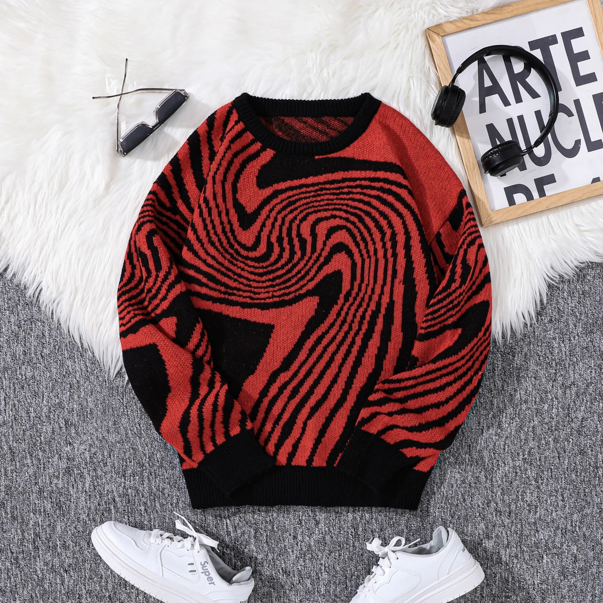 Mason | Maze Jacquard Pullover