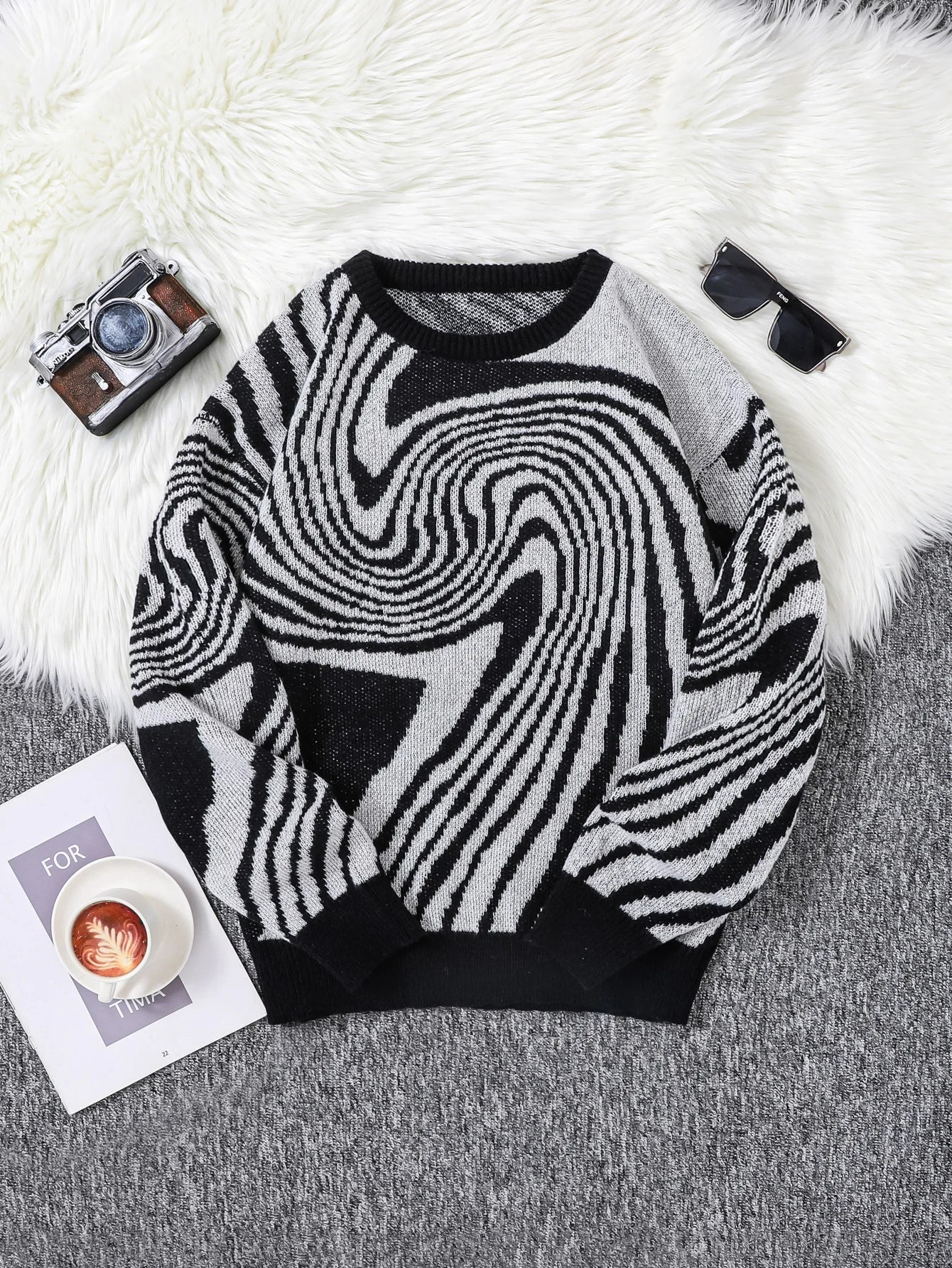 Mason | Maze Jacquard Pullover