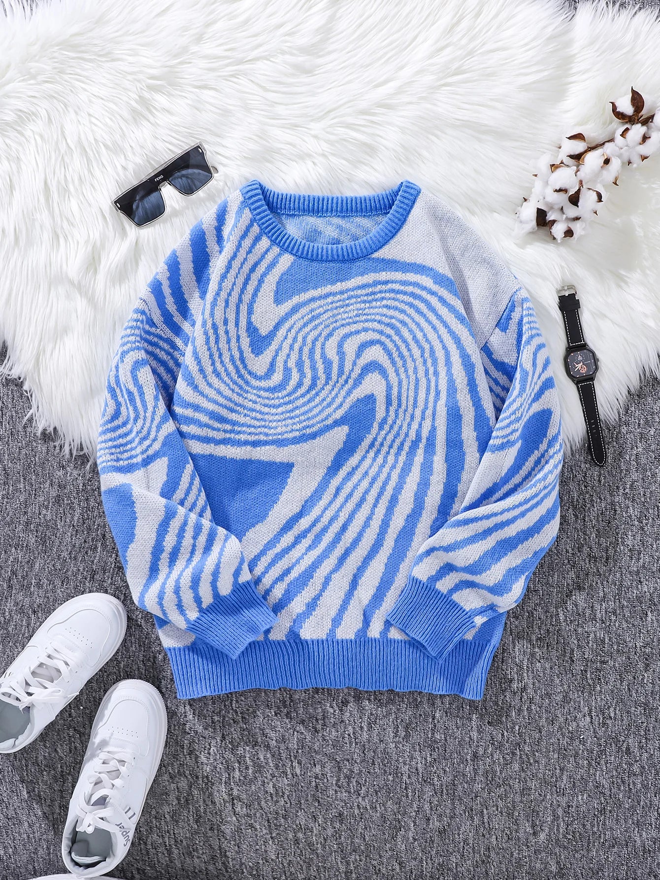 Mason | Maze Jacquard Pullover