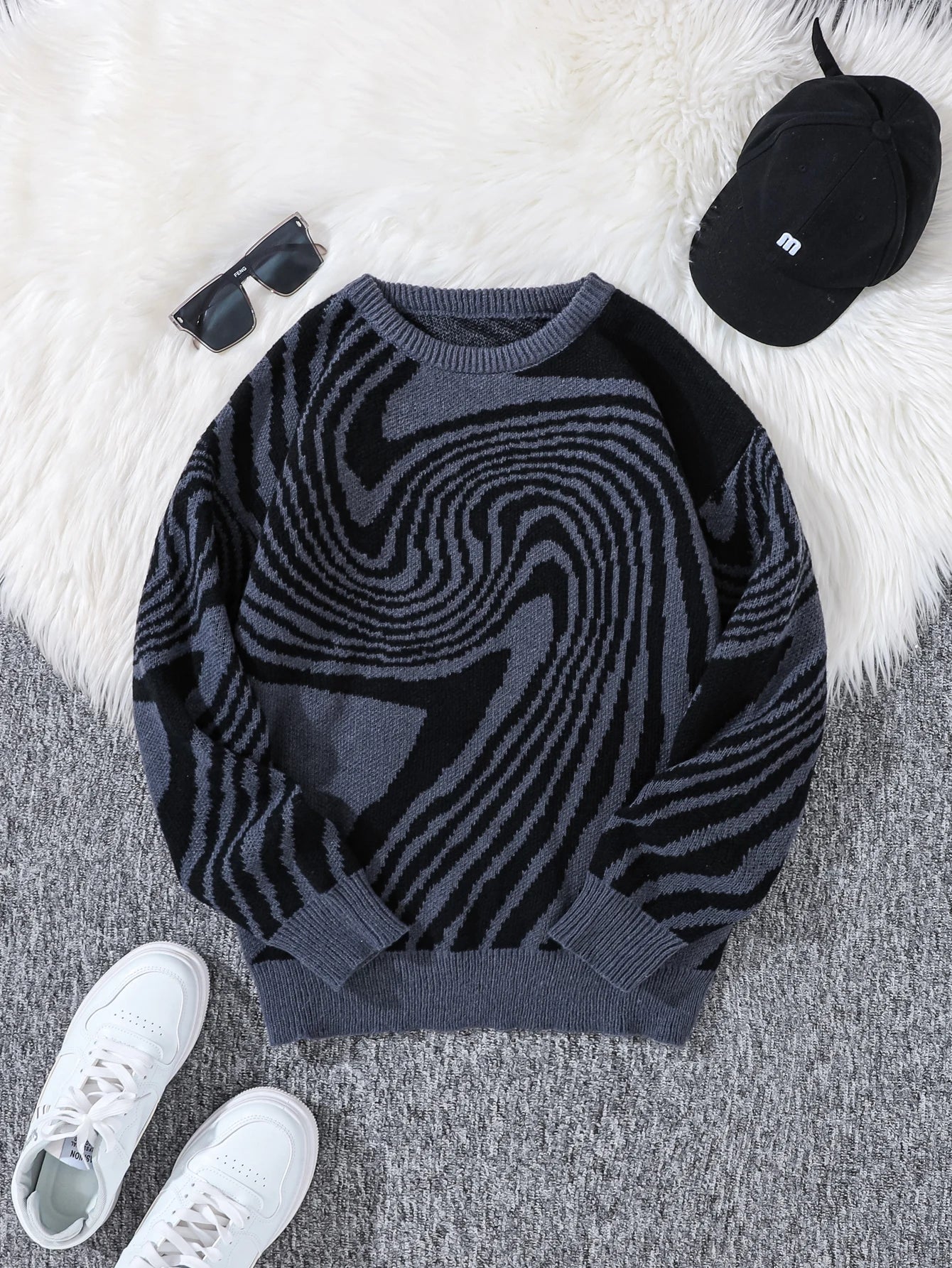 Mason | Maze Jacquard Pullover
