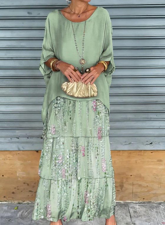 Caroline – Comfortable Flowing Maxi Dress