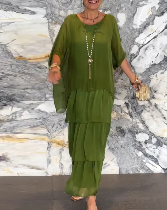 Caroline – Comfortable Flowing Maxi Dress