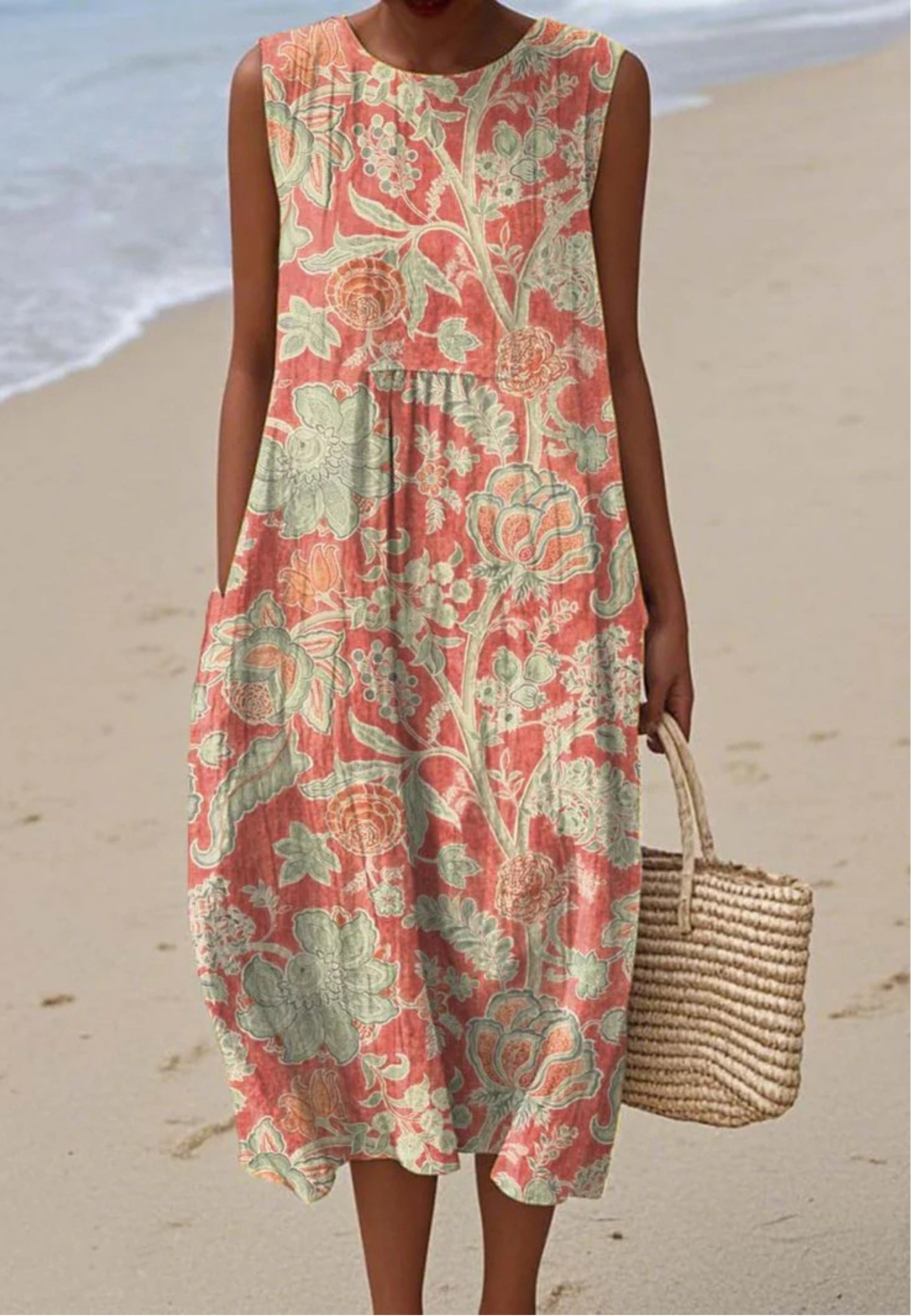 Hazel | Vintage Floral Art Dress