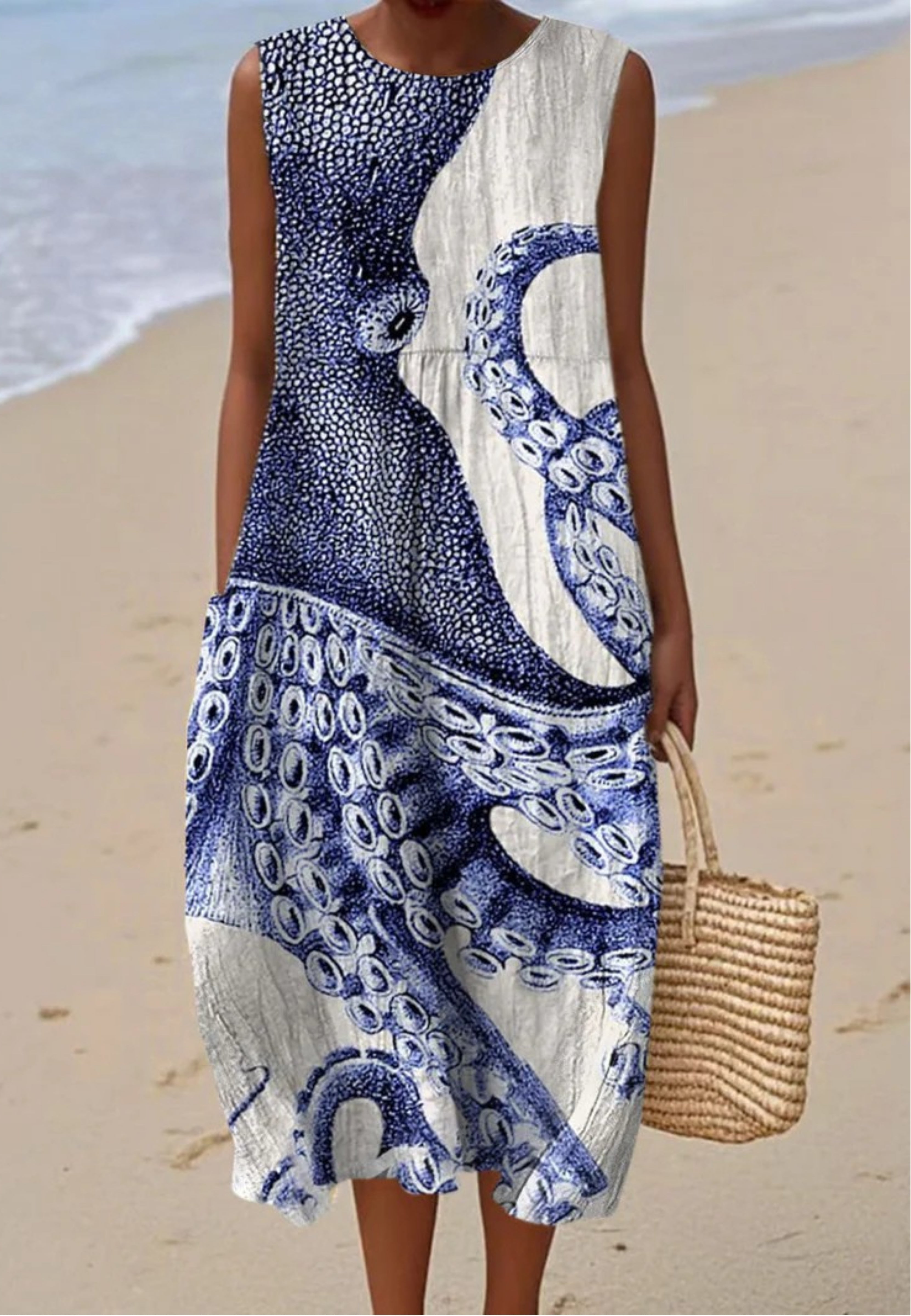 Theo | Octopus Art Print Dress