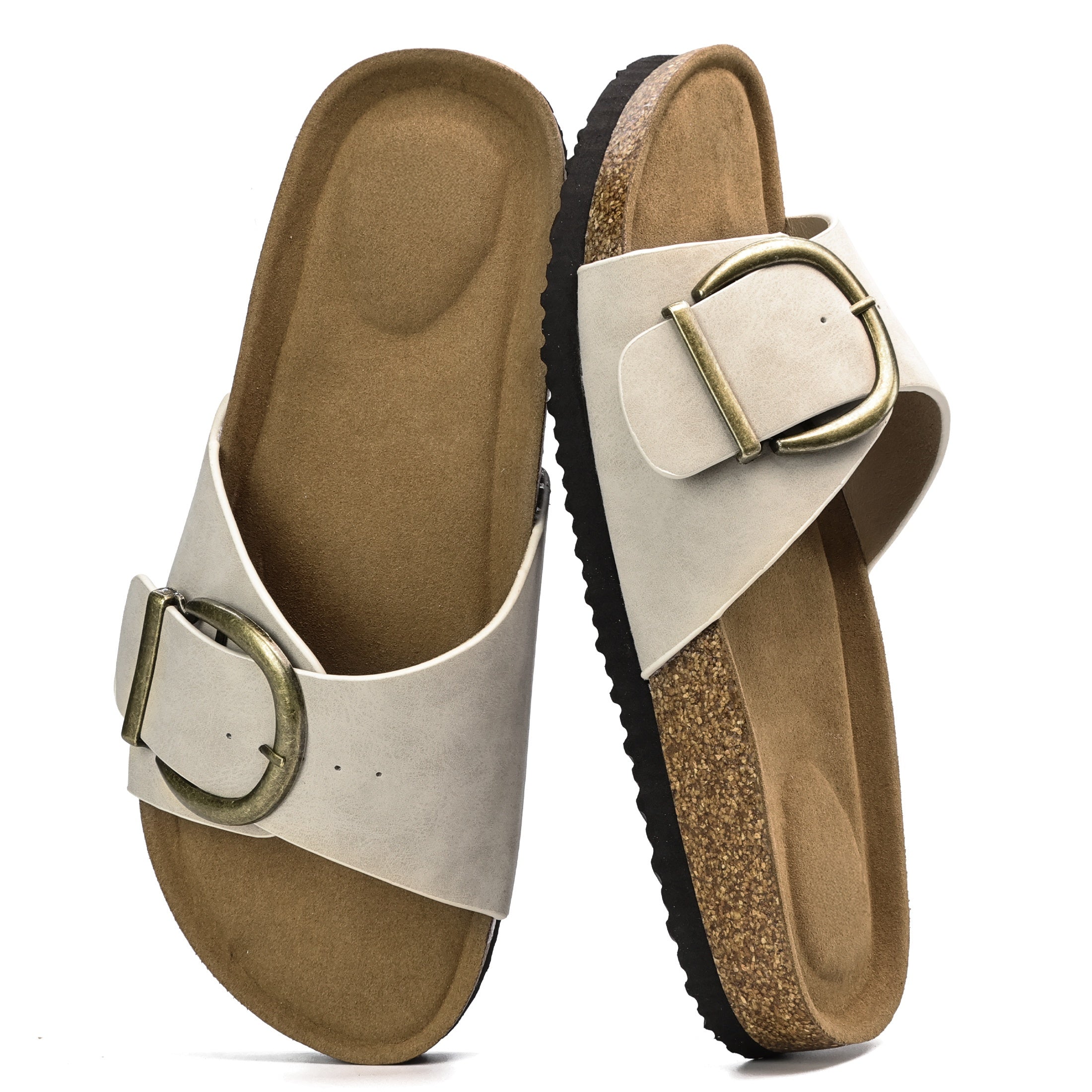 CorkEase Adjustable Buckle Sandals