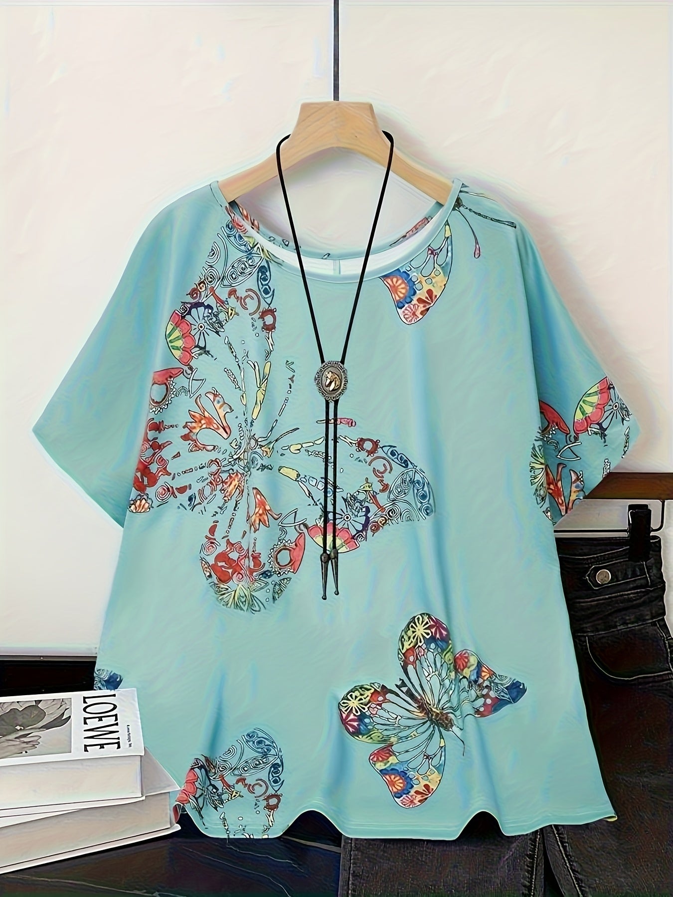 Butterfly Print T-Shirt