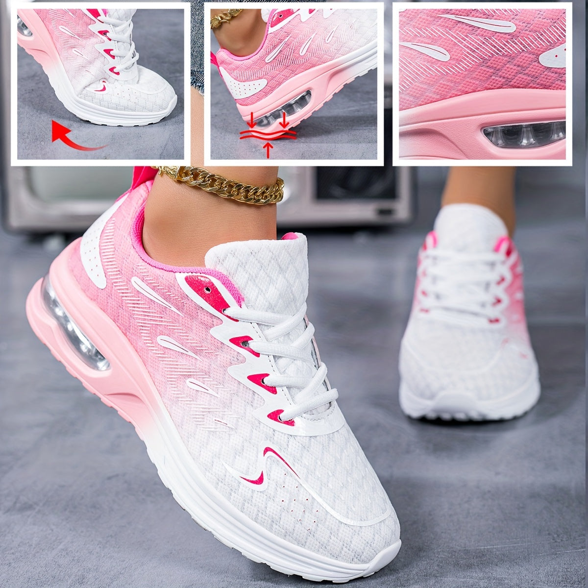 AirCushion Arch Support Running Shoes