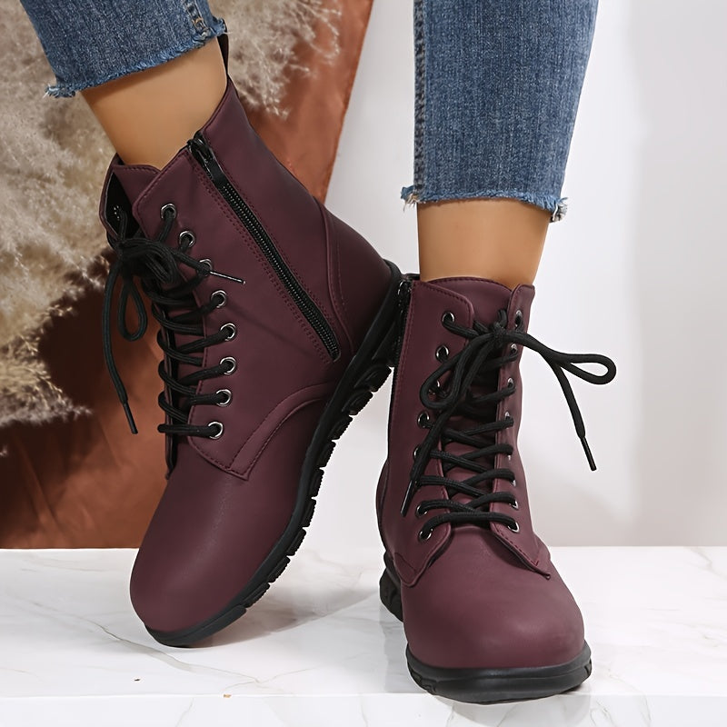 Women's Ankle Flat Boots
