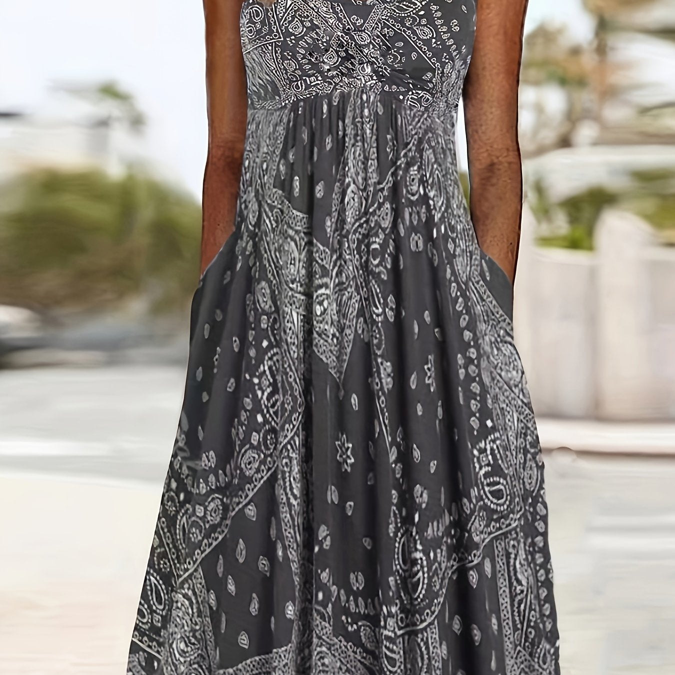 Luna Vintage Floral Dress