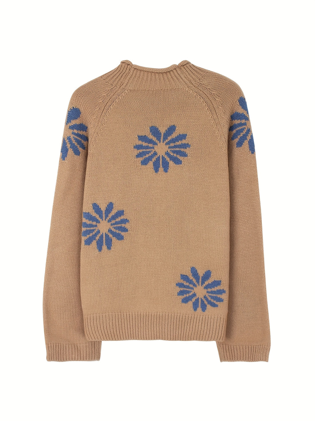 Cozy Blossom Rib Sweater