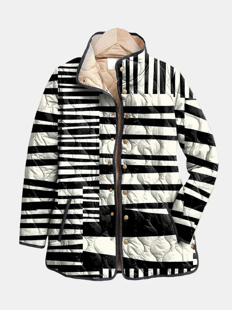 Miren | Abstract Padded Jacket