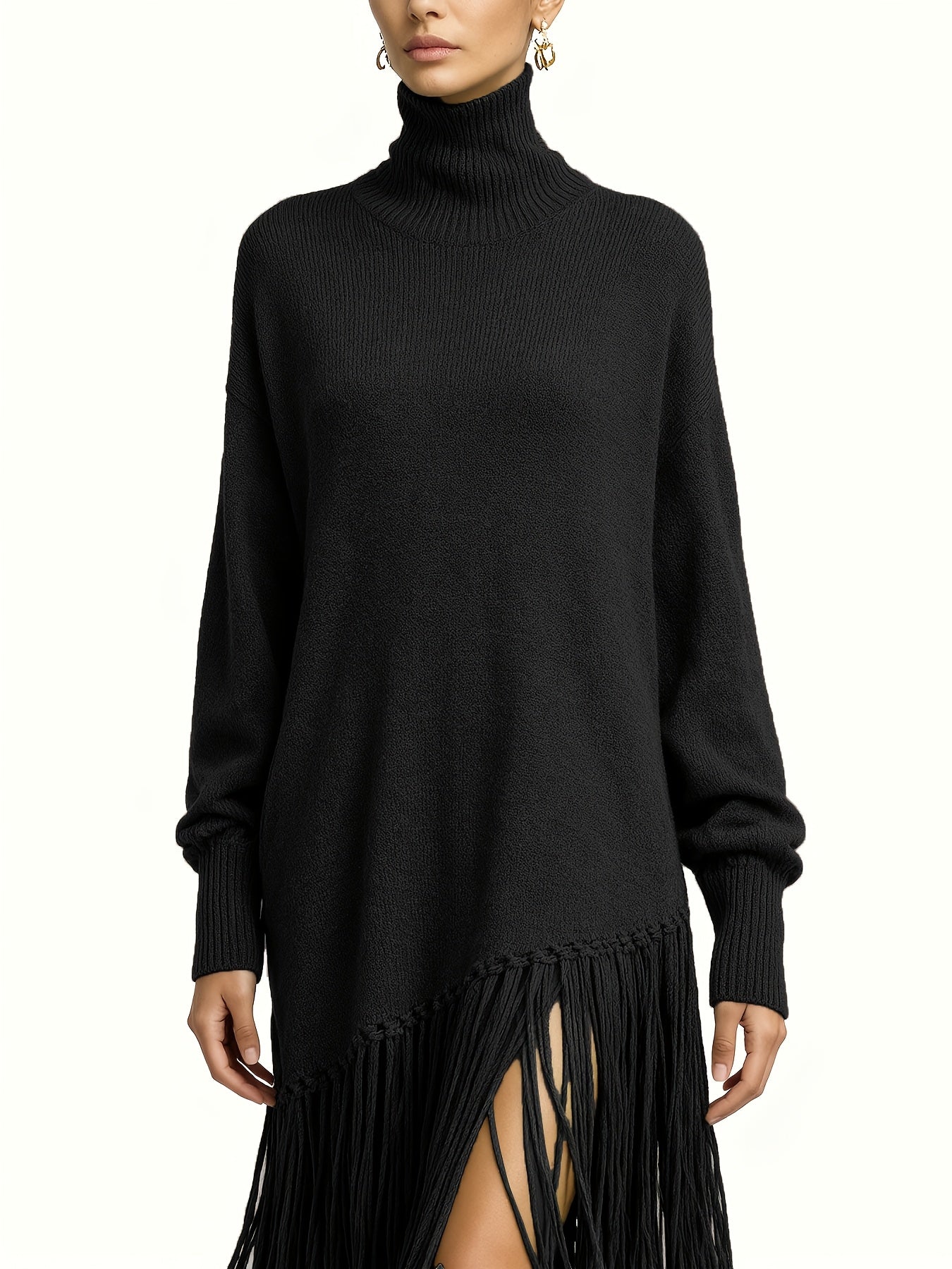 Elowen | Tassel Midi Sweater Dress