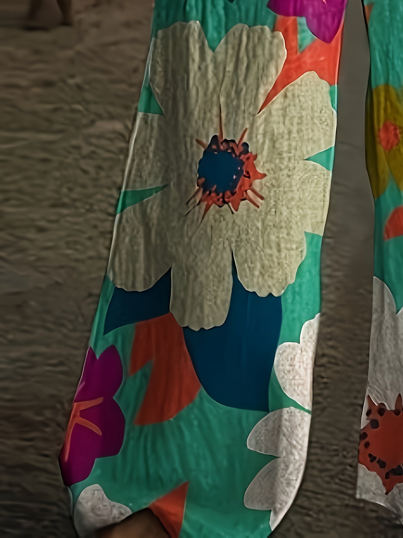 Floral Pocket Vacation Jumpsuit