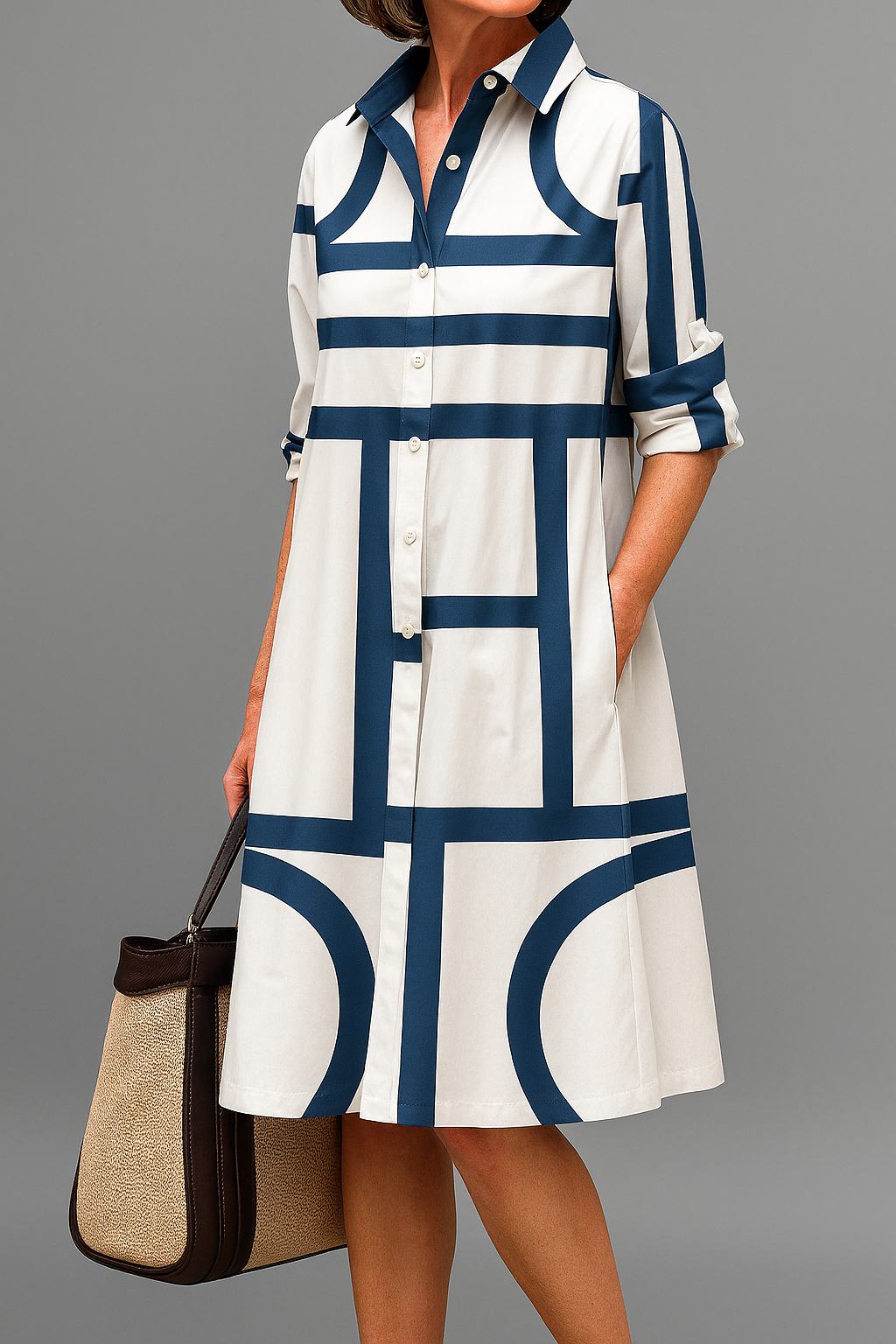 Nelia | Summer Print Dress