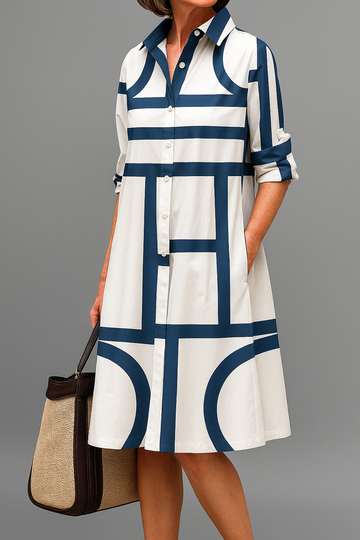 Nelia | Summer Print Dress