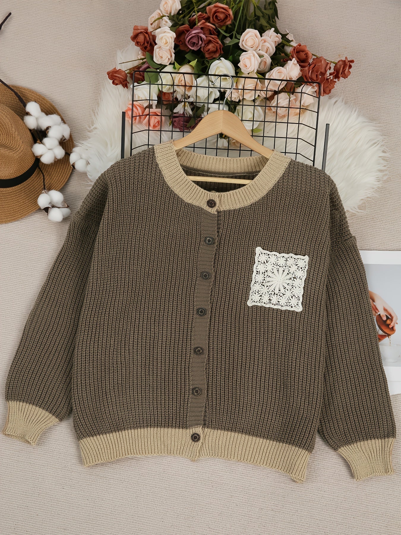 Knit Pocket Coat