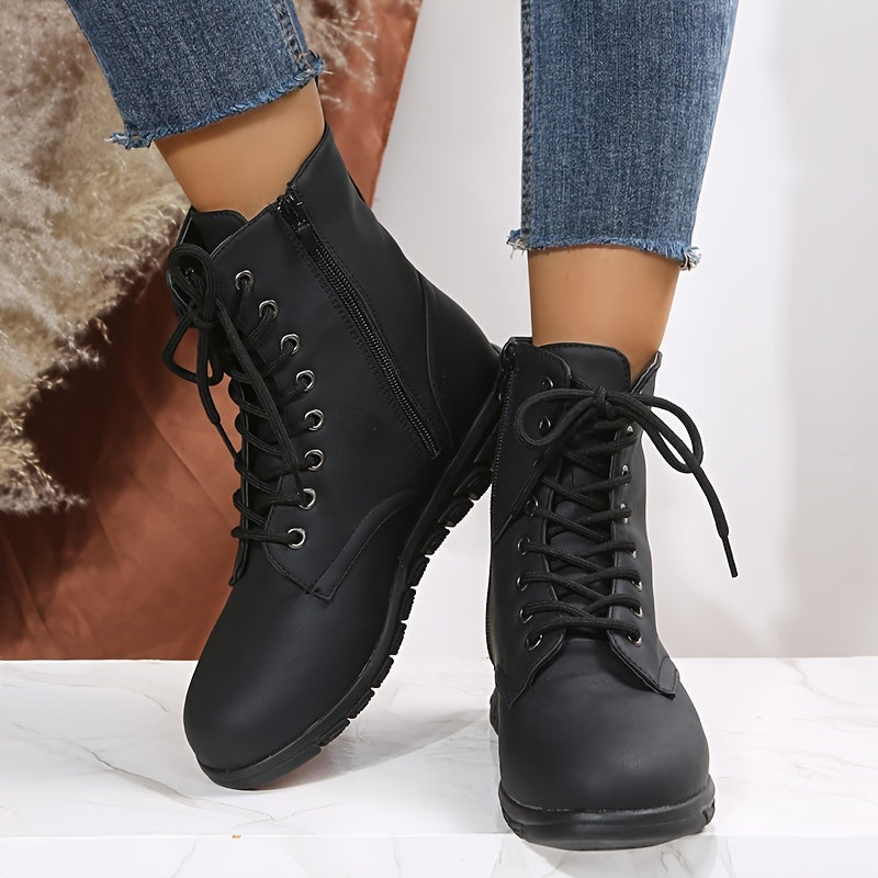 Women's Ankle Flat Boots