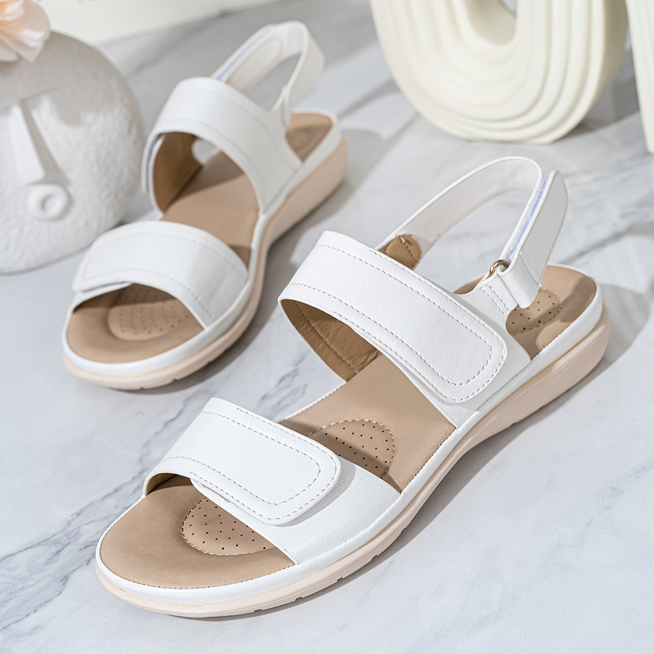 Classic Open-Toe Support Sandals