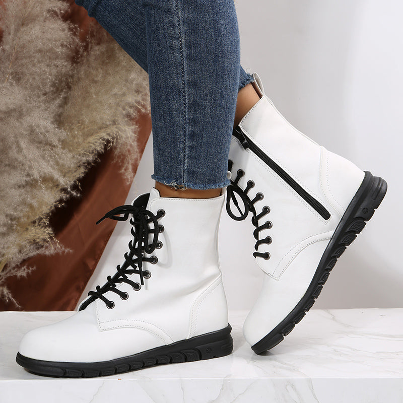 Women's Ankle Flat Boots
