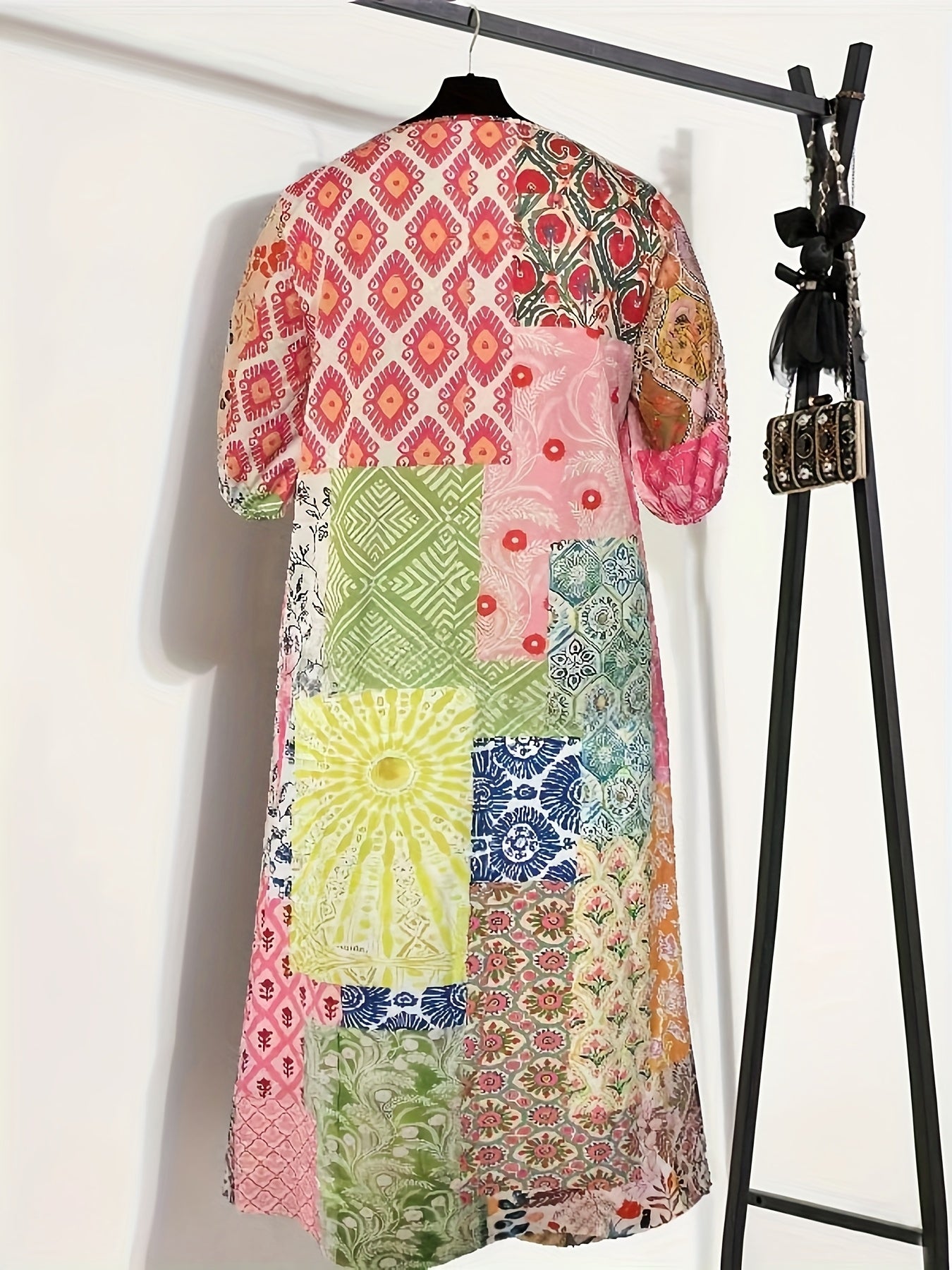 Floral Peplum Summer Dress