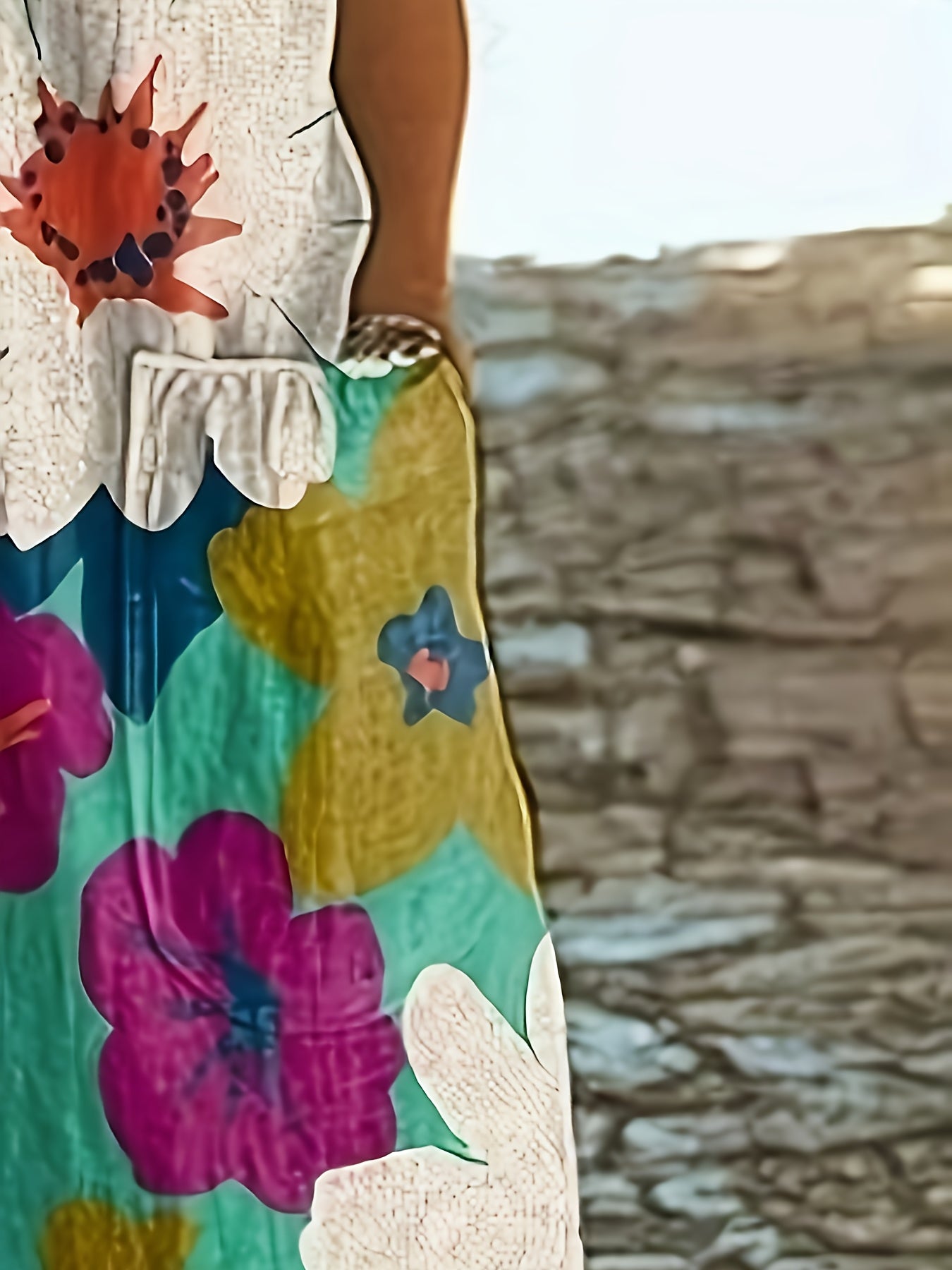 Floral Pocket Vacation Jumpsuit