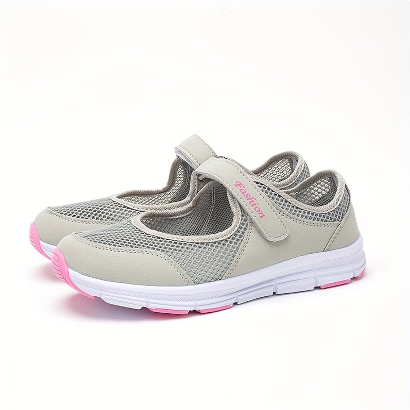 MeshComfort Hook & Loop Walking Shoes