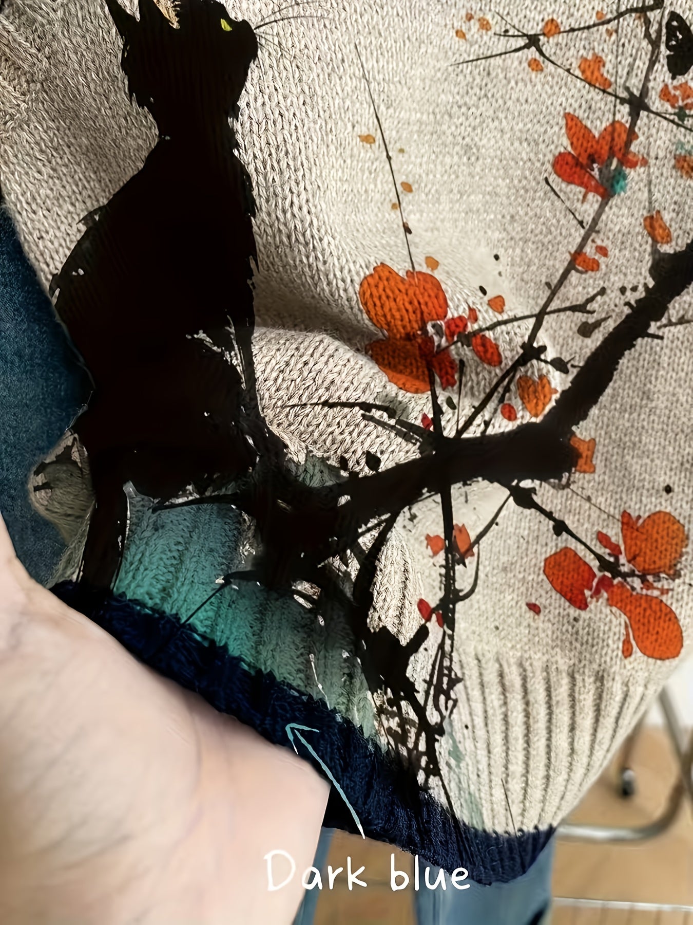 Artistic Animal Detail Vest