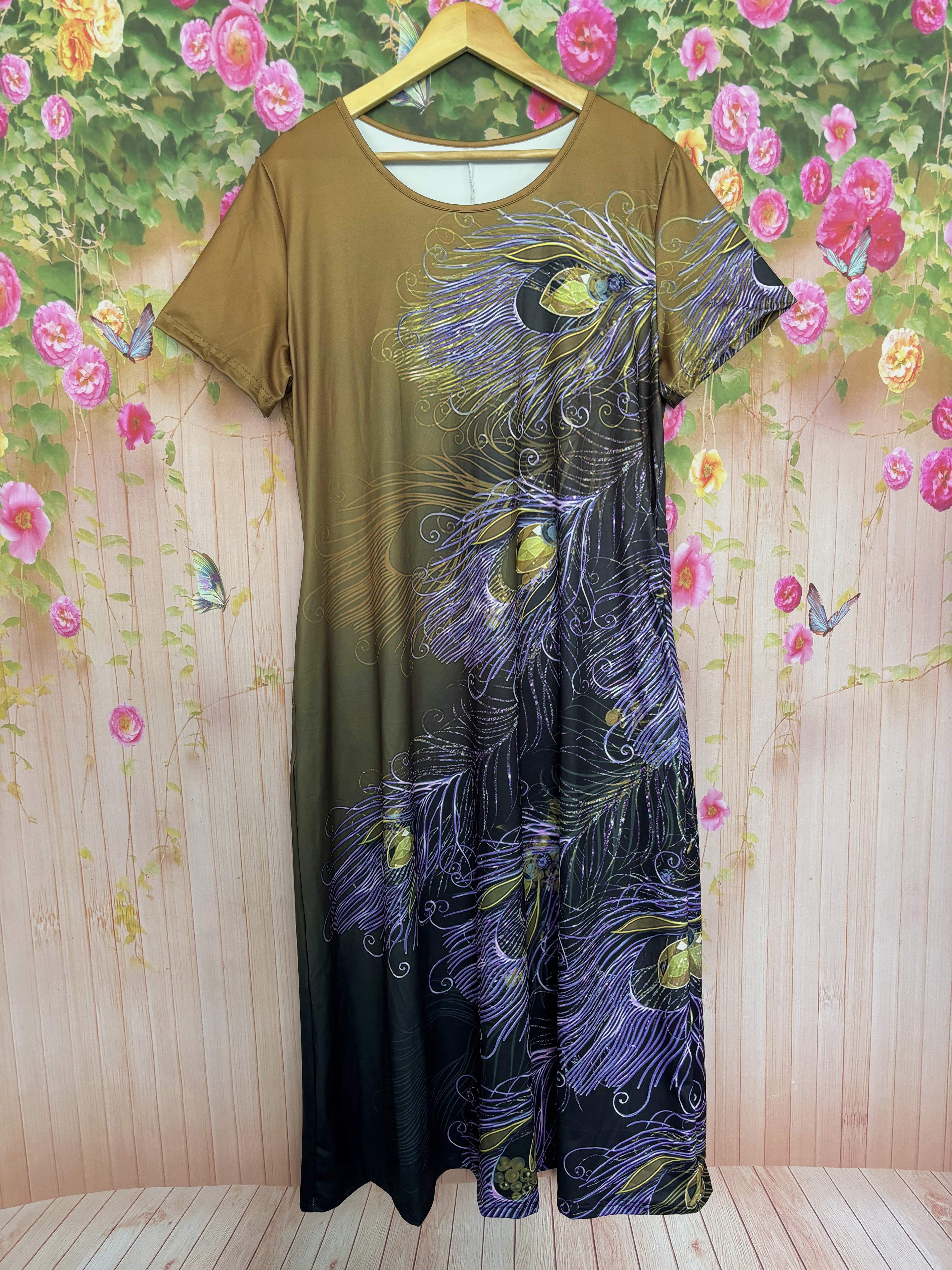 Aurora Peacock Elegance Dress