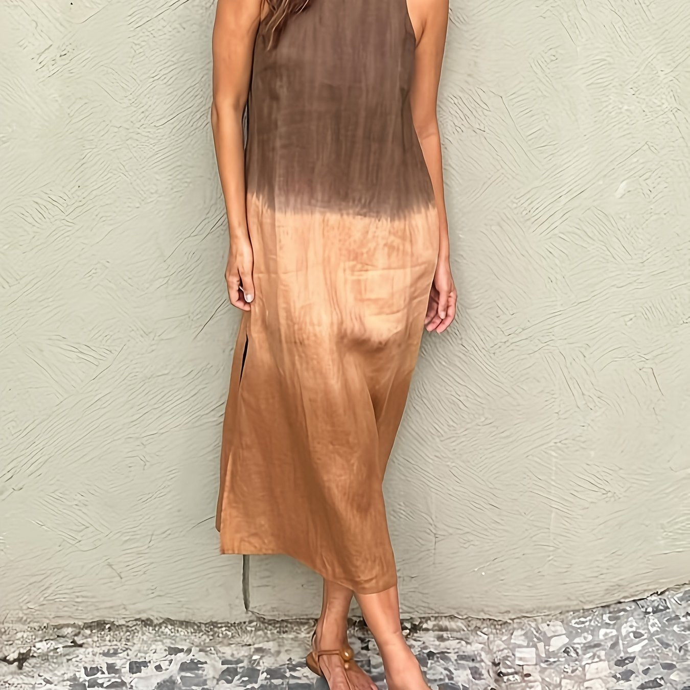 Linen Sleeveless Dress