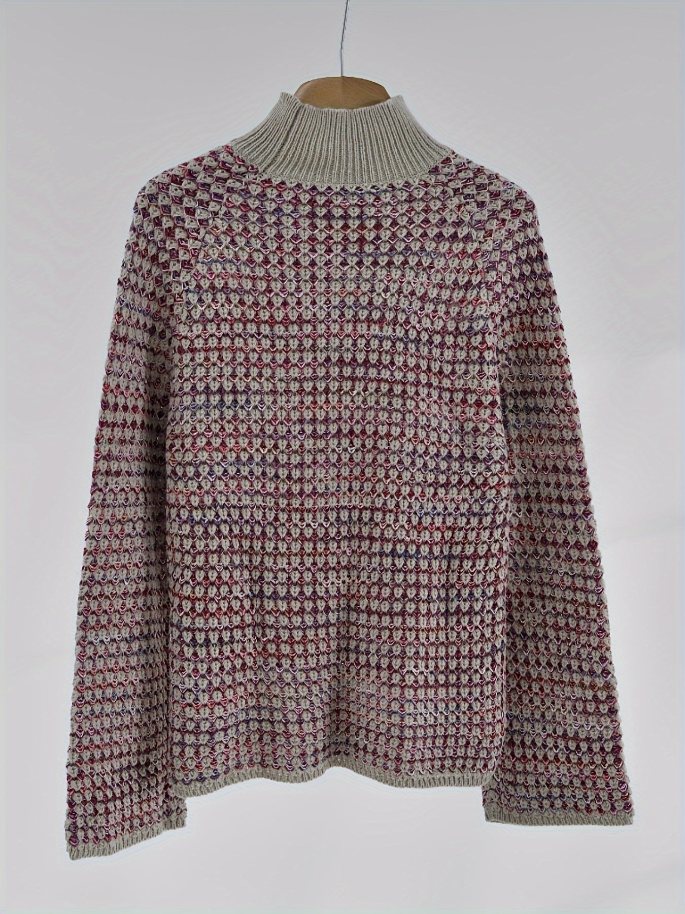 Arlette | Colorblock Turtleneck Sweater