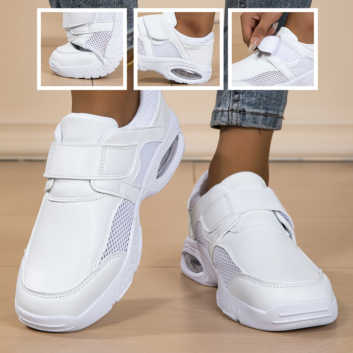 NurseCare Cushioned Work Sneakers
