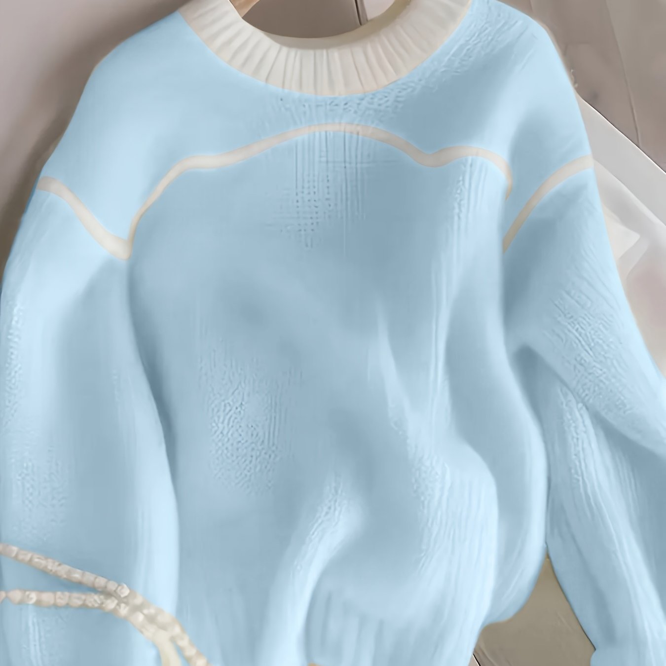 Lemon Yellow Relaxed Fit Knit Sweater