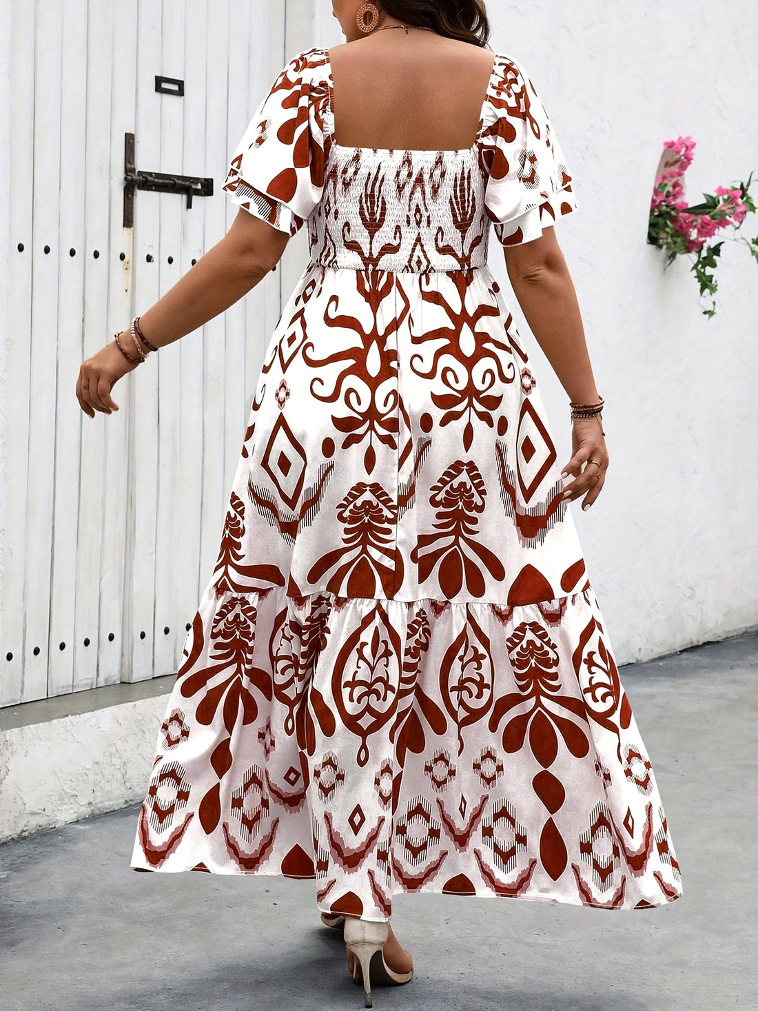 Valencia Boho Summer Maxi Dress