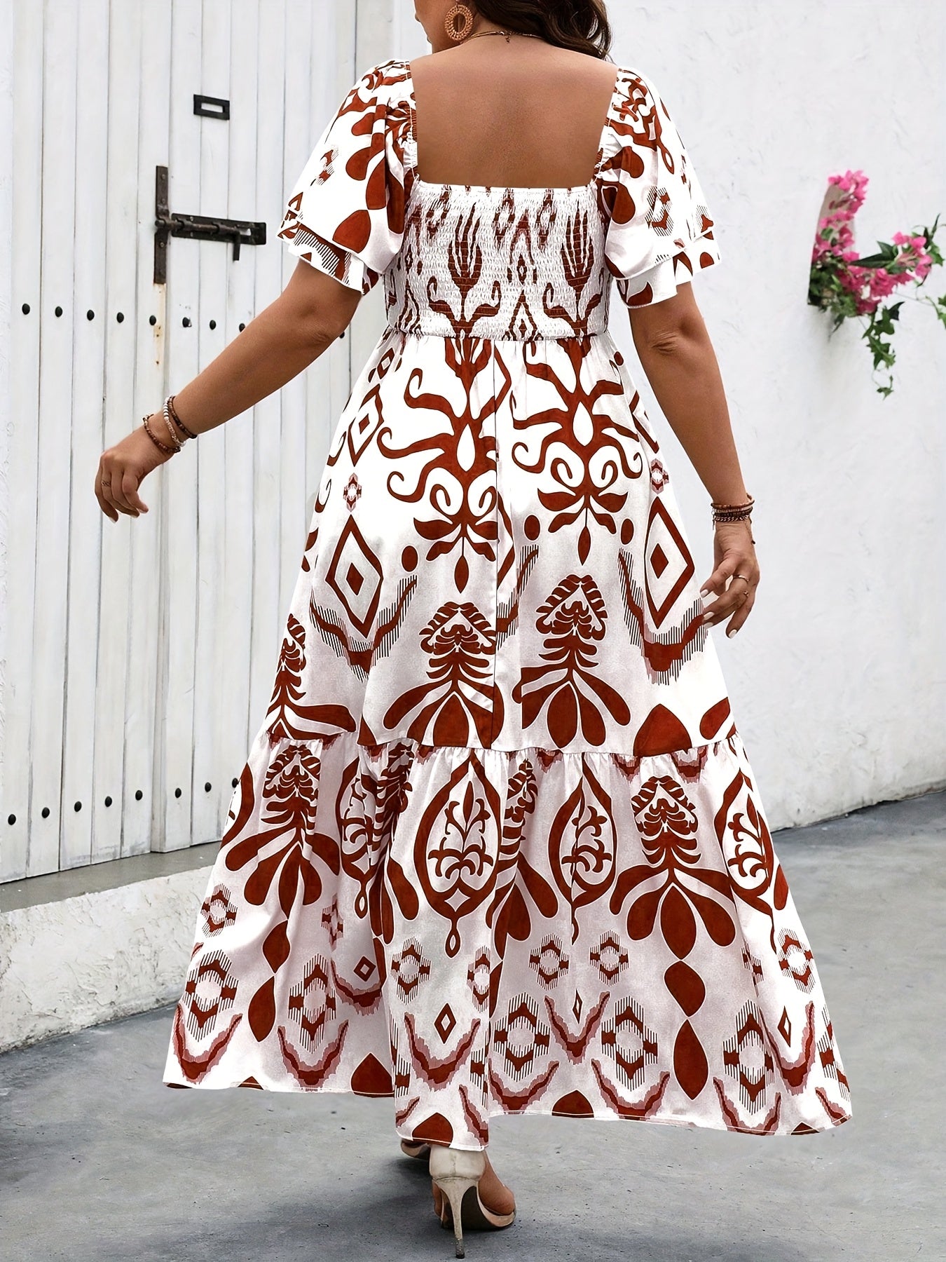Valencia Boho Summer Maxi Dress