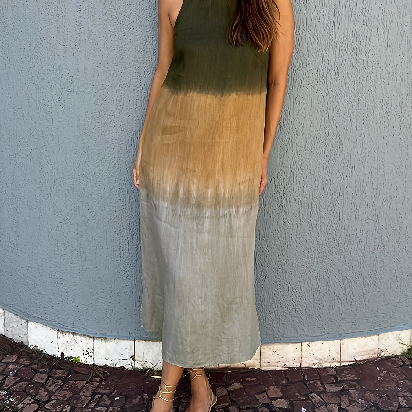 Linen Sleeveless Dress