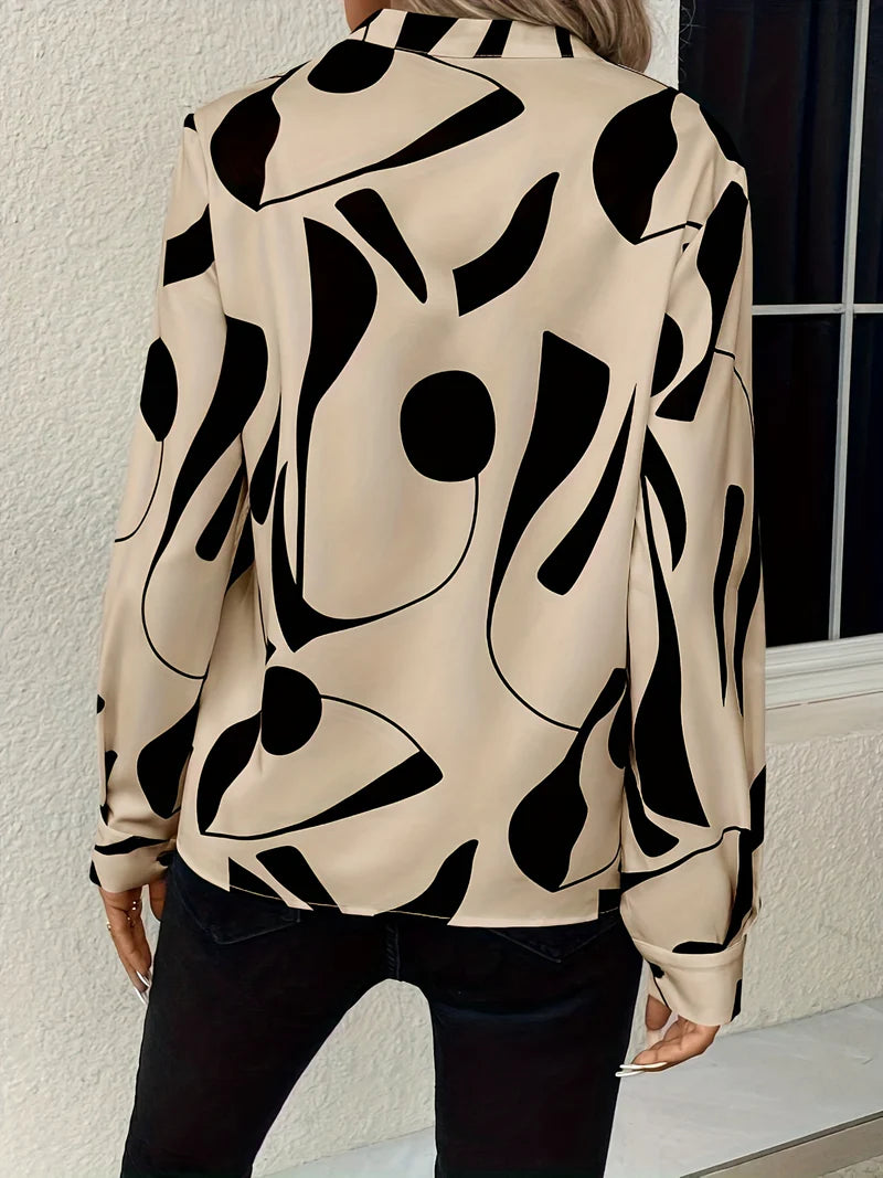 Elegant V-neck Shirt