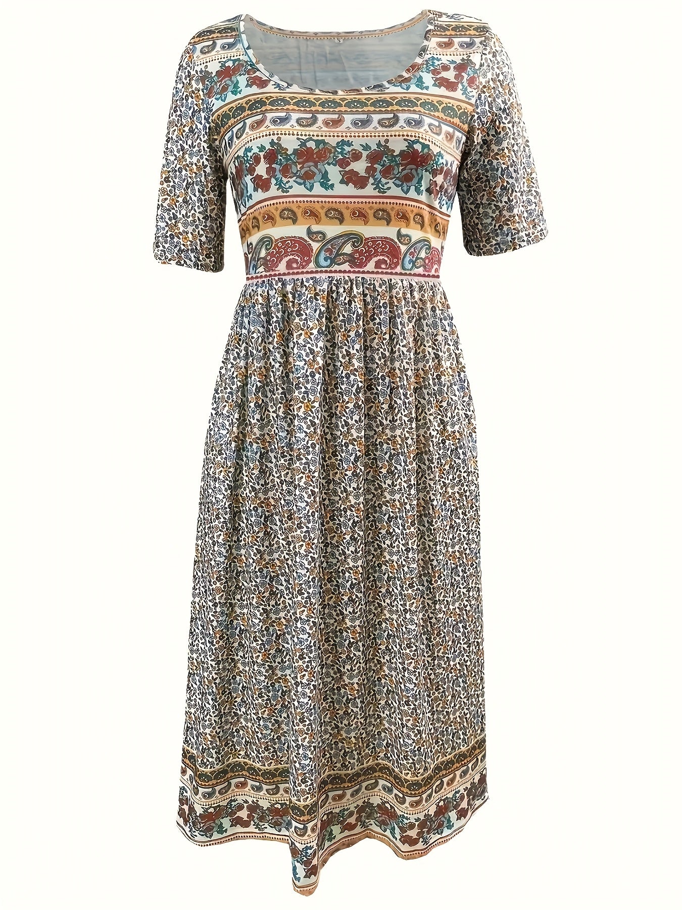 Isla Vintage Boho Maxi Dress